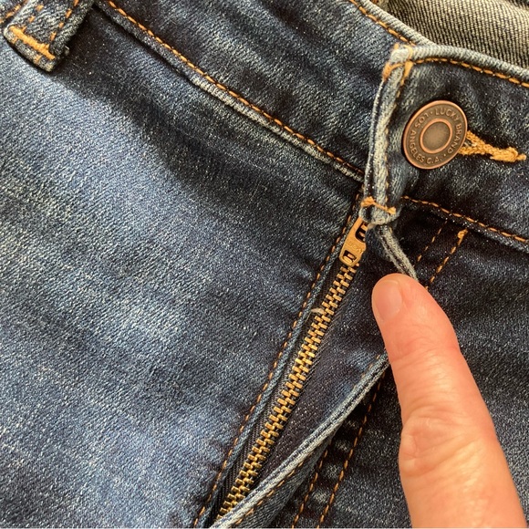 Lucky Brand Ava Mid Rise Crop Denim Jeans Sz 14/32 - Picture 7 of 11